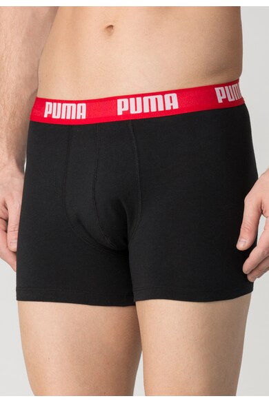 Puma Комплект черни боксерки - 2 чифта Мъже
