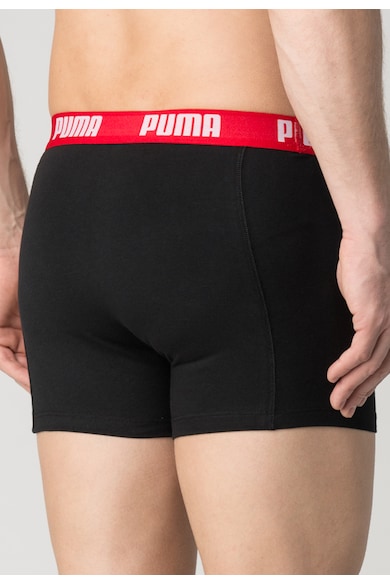 Puma Set de boxeri negri – 2 perechi Barbati