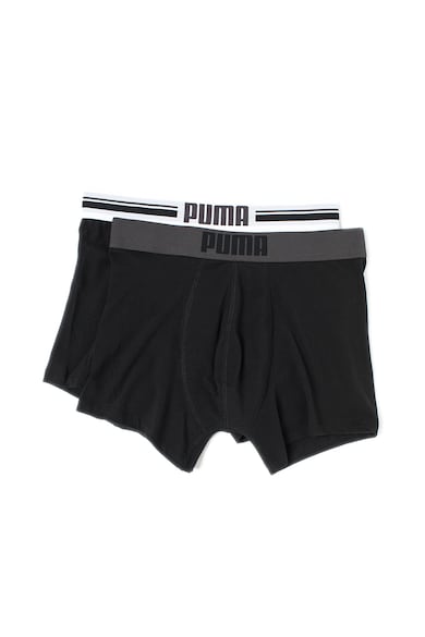 Puma Комплект черни боксерки - 2 чифта Мъже