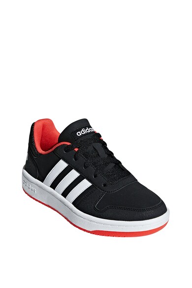 adidas Performance Pantofi sport de piele ecologica, Hoops 2.0 Fete