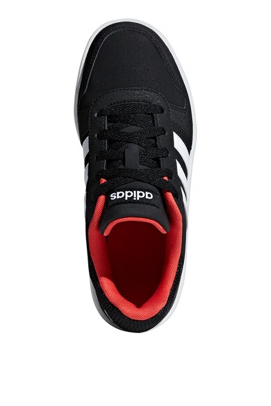 adidas Performance Pantofi sport de piele ecologica, Hoops 2.0 Fete