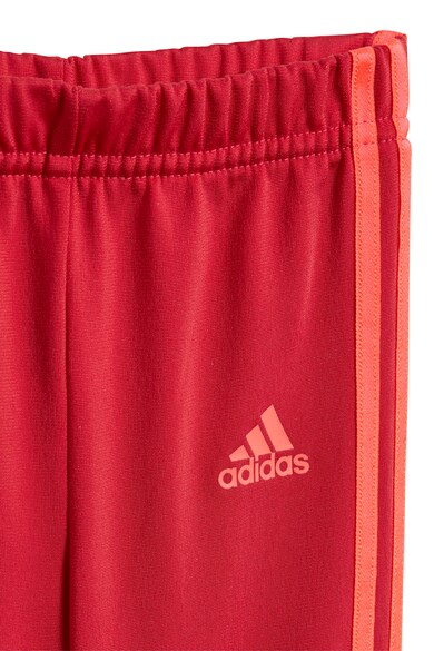 adidas Performance Trening cu logo si dungi, 2 piese Fete