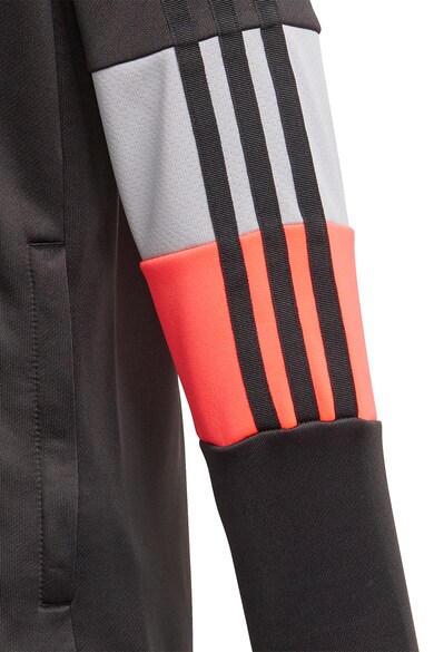 adidas Performance Hanorac regular fit pentru fitness 3 Stripes Baieti