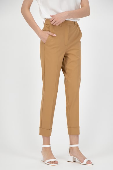 Marella Pantaloni crop conici, cu terminatie rasucita Femei