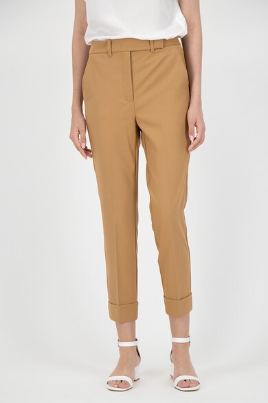 Marella Pantaloni crop conici, cu terminatie rasucita Femei