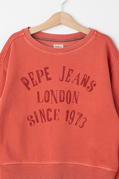 Pepe Jeans London Demetria logómintás pulóver Lány