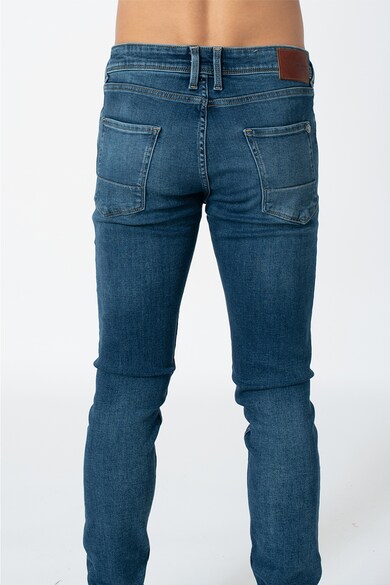 Pepe Jeans London Blugi skinny cu talie joasa Finsbury Barbati