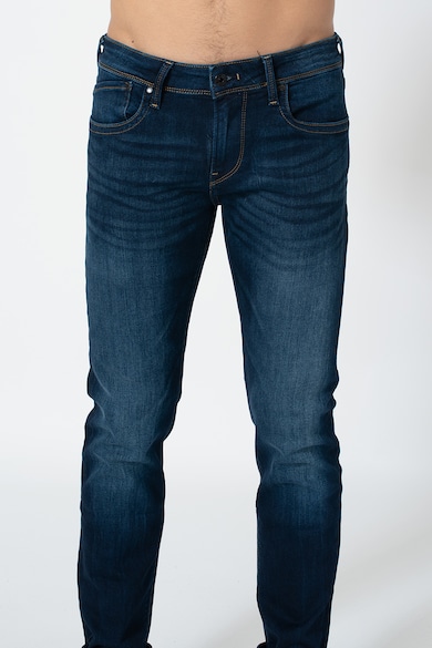 Pepe Jeans London Blugi slim fit cu talie joasa Hatch Barbati