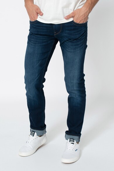 Pepe Jeans London Blugi slim fit cu talie joasa Hatch Barbati