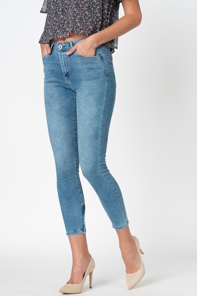 Pepe Jeans London Blugi skinny cu talie inalta Cher Femei