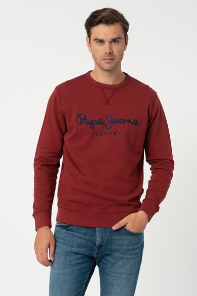 Pepe Jeans London Bluza sport cu logo brodat Joseph Barbati