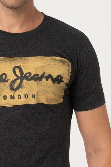 Pepe Jeans London Tricou slim fit cu imprimeu logo Charing Barbati