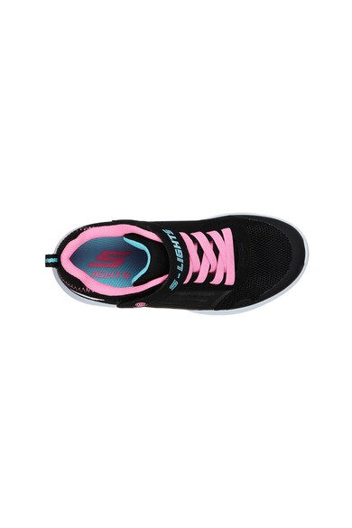 Skechers Dyna-Lights sneaker hálós anyagbetétekkel Lány