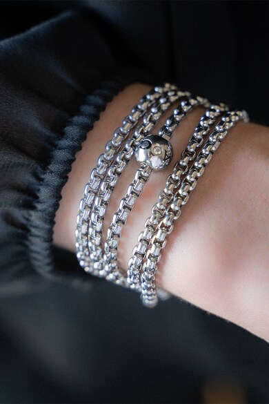 Christina Jewelry&Watches Christina Jewelry& Watches, Colier din otel inoxidabil decorat cu topaz Femei