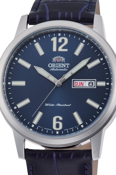 ORIENT Ceas automatic cu o curea de piele Barbati