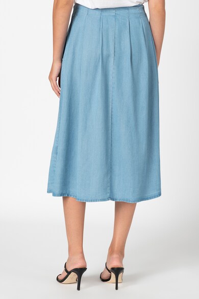 Vero Moda Fusta midi din chambray Lena Femei