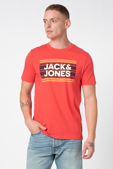 Jack & Jones Sign logómintás kerek nyakú póló férfi