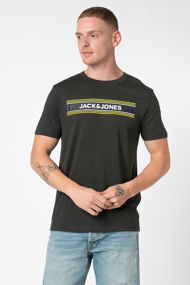 Jack & Jones Sign logómintás kerek nyakú póló férfi