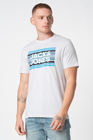 Jack & Jones Sign logómintás kerek nyakú póló férfi