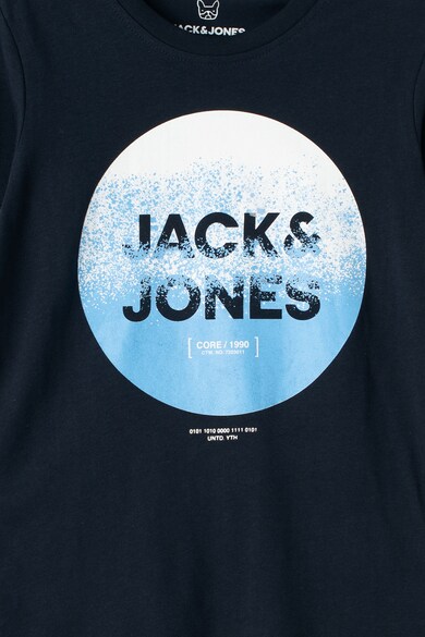 Jack & Jones Logómintás kerek nyakú póló 2 Fiú