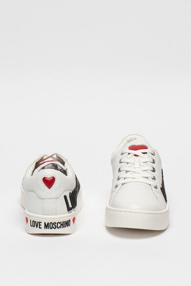 Love Moschino Pantofi sport low cut cu aplicatie logo Femei