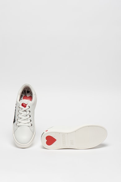 Love Moschino Pantofi sport low cut cu aplicatie logo Femei