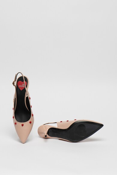 Love Moschino Pantofi slingback din piele Femei
