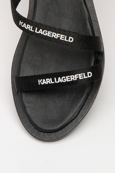 Karl Lagerfeld Sandale cu imprimeu logo si barete multiple Sarabande Femei