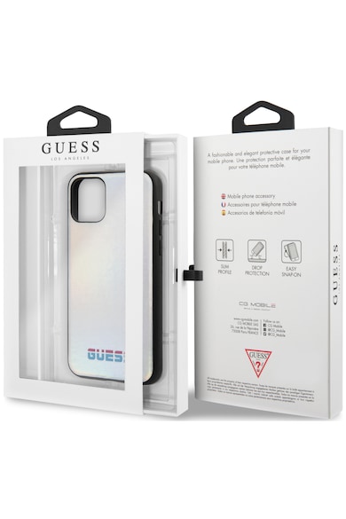 GUESS Husa de protectie  GUHCN58BLD pentru iPhone 11 Pro, Argintiu Femei