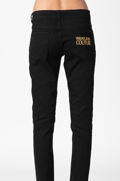 Versace Jeans Couture Skinny fit farmernadrág logós részletekkel női