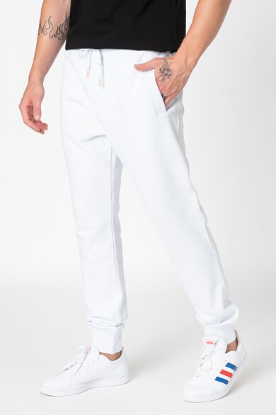 Versace Jeans Couture Pantaloni sport cu logo metalizat Icon Barbati