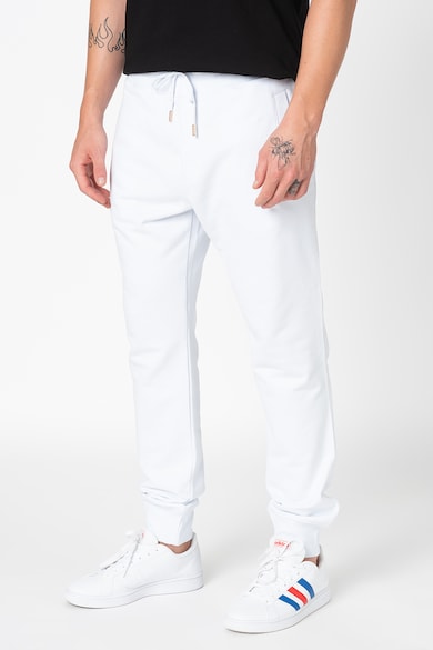 Versace Jeans Couture Pantaloni sport cu logo metalizat Icon Barbati