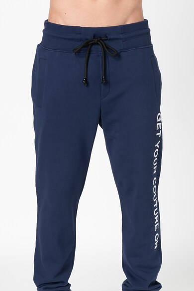 Versace Jeans Couture Pantaloni sport cu broderie text Barbati