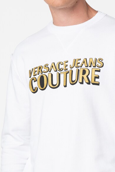 Versace Jeans Couture Bluza sport slim fit cu imprimeu logo Barbati