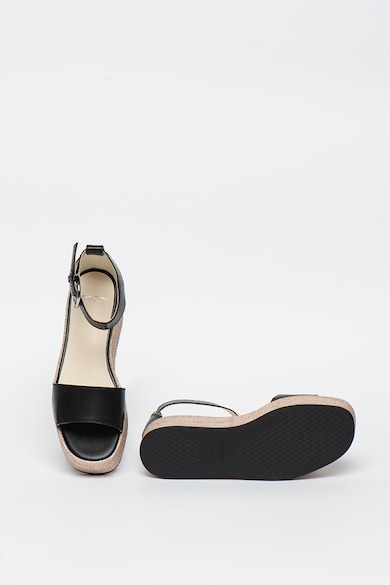 Vagabond Shoemakers Sandale tip espadrile din piele, cu talpa wedge Felicia Femei