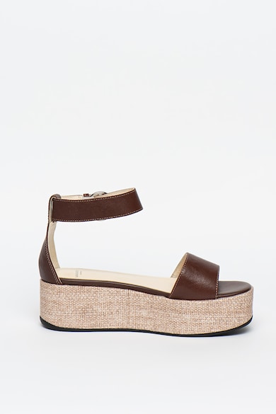 Vagabond Shoemakers Sandale tip espadrile din piele, cu talpa wedge Felicia Femei