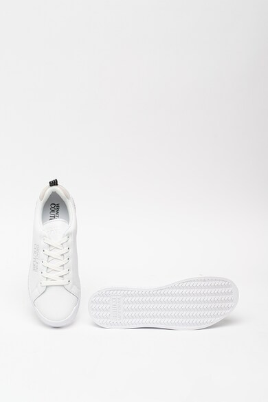 Versace Jeans Couture Pantofi sport din piele cu logo stralucitor Penny Femei
