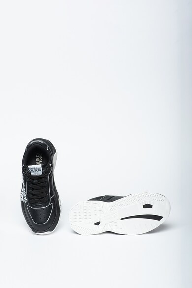 Versace Jeans Couture Pantofi sport din piele cu imprimeu logo Fire1 Femei