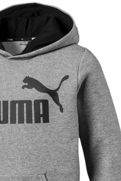 Puma Logómintás kapucnis felső kenguruzsebbel Fiú