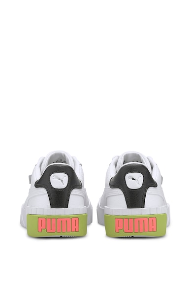 Puma Cali bőr sneaker műbőr szegélyekkel női