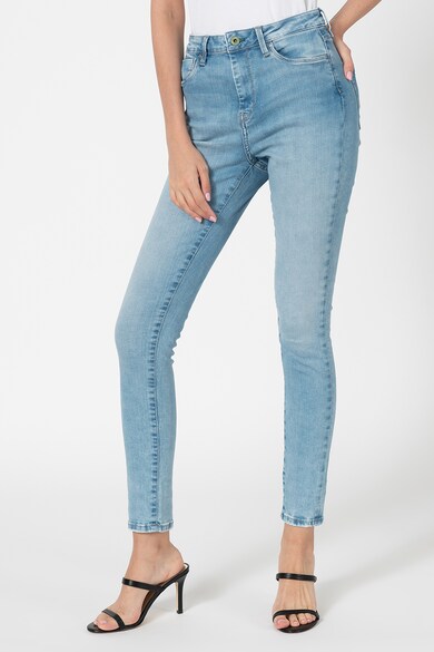 Pepe Jeans London Blugi skinny cu talie inalta Dion Femei