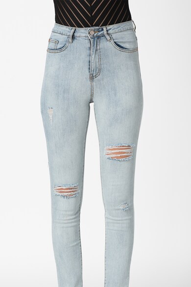 Missguided Blugi skinny cu rupturi decorative Femei