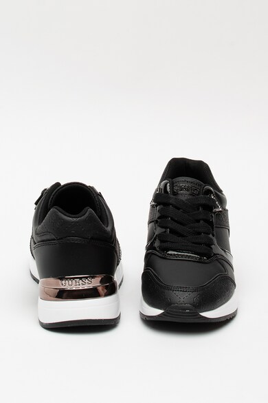 GUESS Műbőr sneaker monogramos mintával női