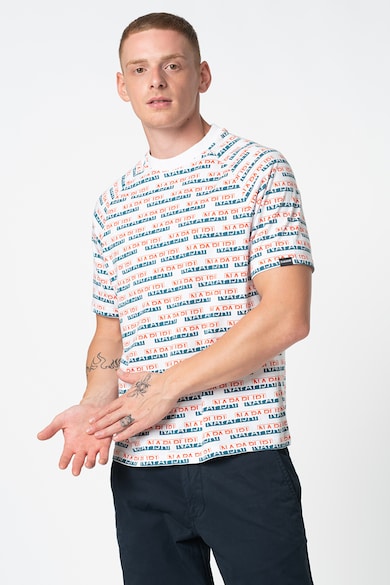 Napapijri Tricou cu imprimeu logo Barbati