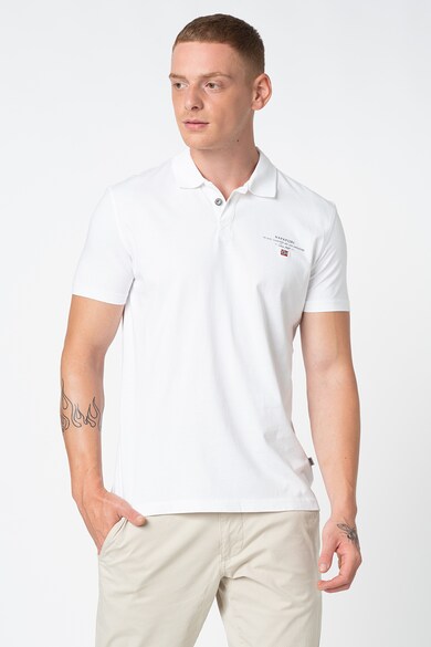 Napapijri Tricou polo cu logo discret Elli Barbati