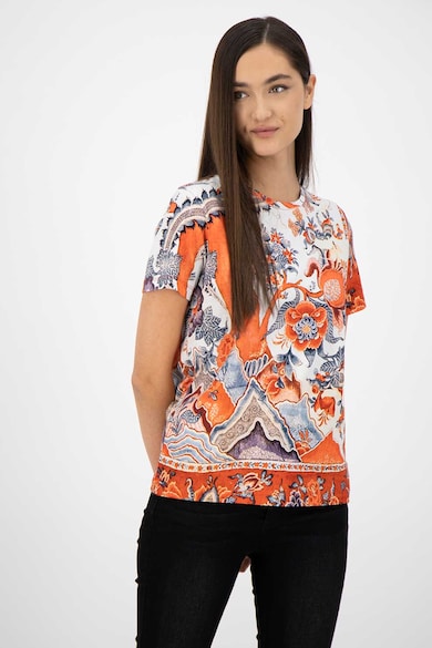 DESIGUAL Tricou cu model floral Femei