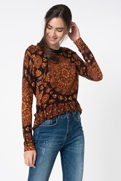 DESIGUAL Bluza cu imprimeu mandala Femei