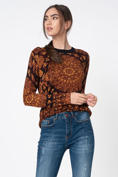 DESIGUAL Bluza cu imprimeu mandala Femei