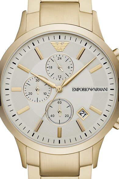 Emporio Armani Rozsdamentes acél kronográfos karóra férfi