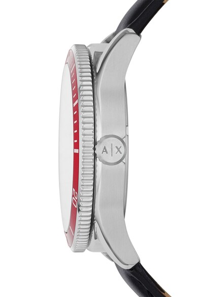 ARMANI EXCHANGE Ceas quartz cu o curea de piele Barbati